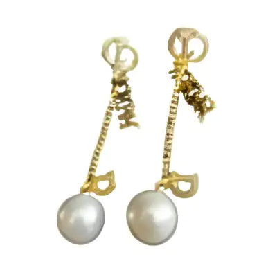 Design Pearl CD Lux Earrings