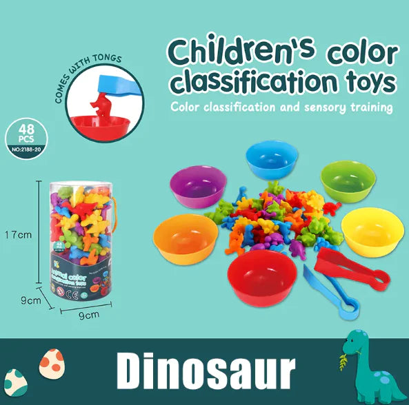 Rainbow Counting Math Toy Set