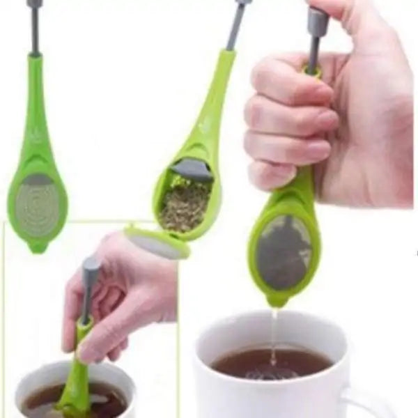 Innovative Tea Infuser Built-in Plunger