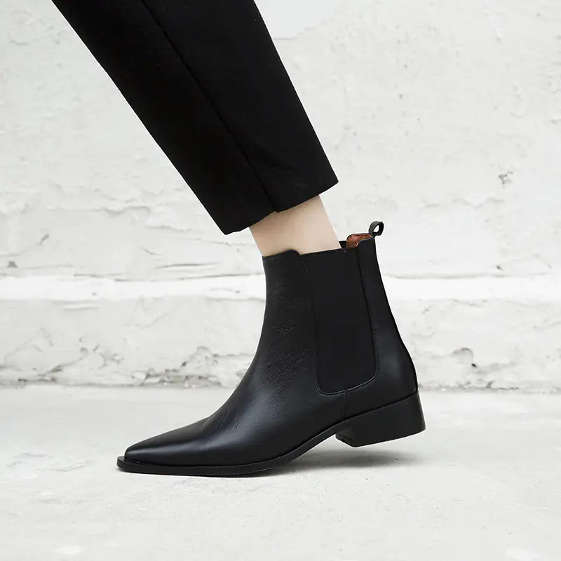 Custom Flat Snake Print Short Boots for Women