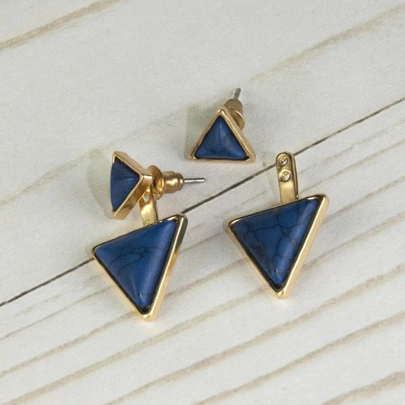 Gypsy Earrings-Sapphire