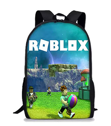 3D Cartoon Roblox Backpack for Kids