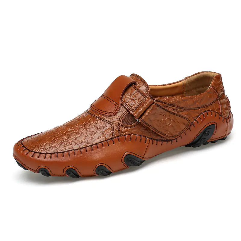Octopus Shoes, Doudou Shoes, Leather Driving Shoes