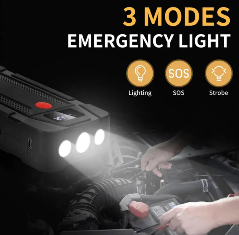 LCD Car Emergency Power Bank