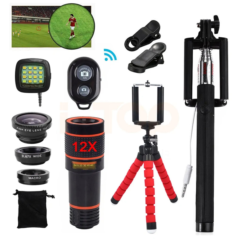 15-in-1 Phone Camera Lens Kit