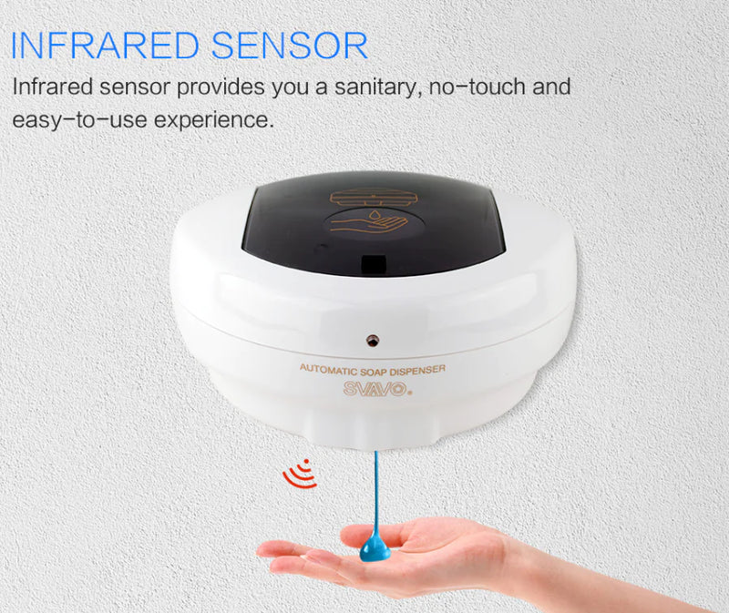 Wall-Mounted Automatic Soap Dispenser for Hotels