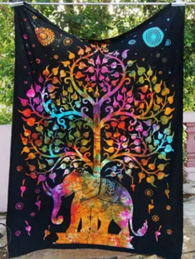 Elephant Mandala Tapestries