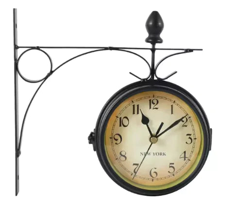 Silent Luminous Wall Clock 16/10in