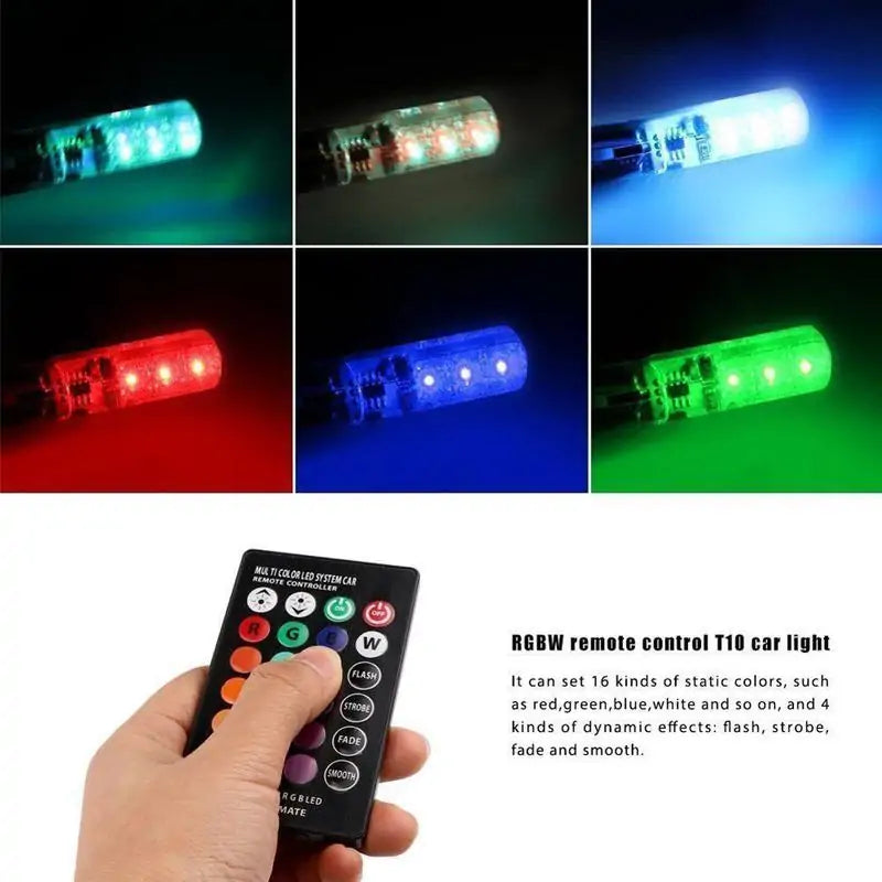 LED Car Light With Remote Control