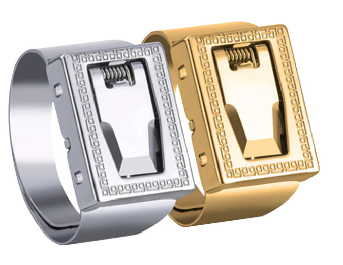 Self-Defense Ring with Integrated Blade Design