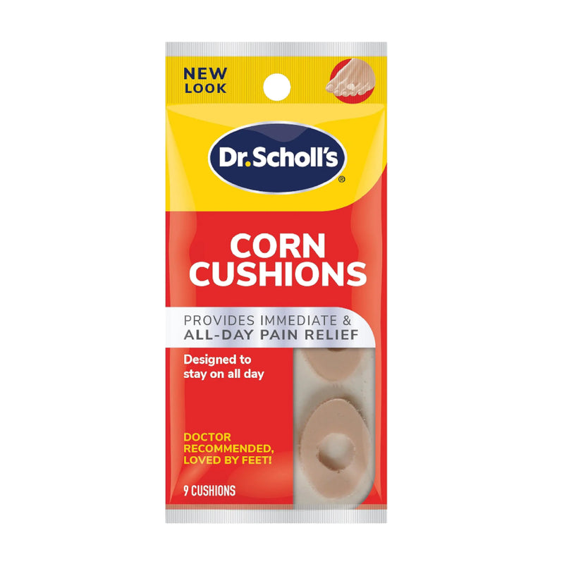 Dr. Scholls CORN CUSHIONS 9 ct // Immediate & All-Day Pain Relief - Designed to Stay on All Day