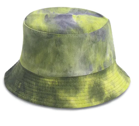 Corduroy Tie-Dye Fisherman Hat