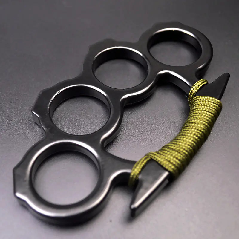 Fiberglass Alloy Four-Finger Self-Defense Ring
