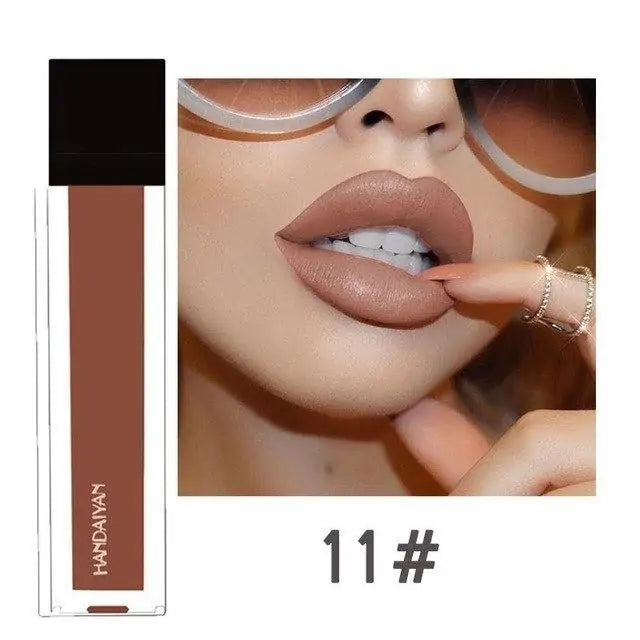 Shiny and Matte Waterproof Lip Gloss