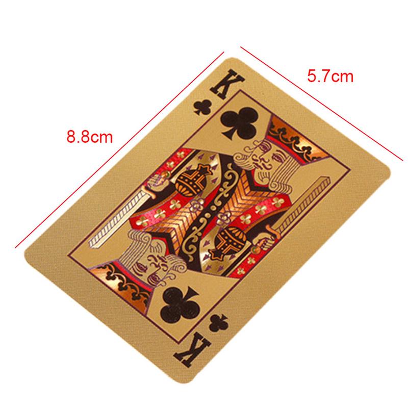 Deck Gold Leaf Poker Cards