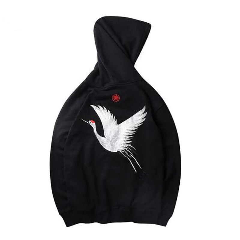 Crane Graphic Hoodies