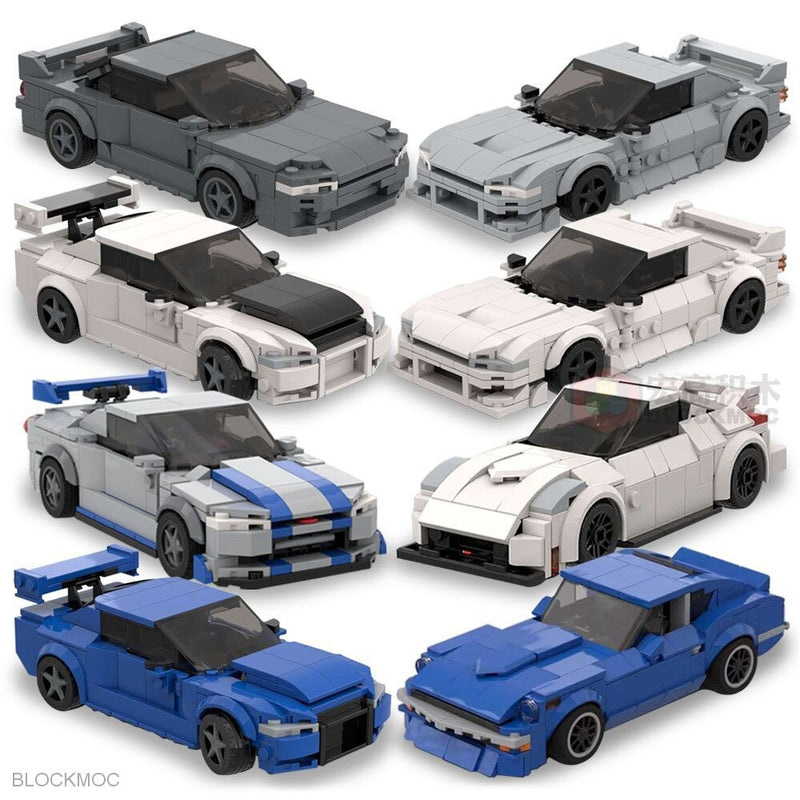 JDM Nissan Fast & Furious Blocks Toys