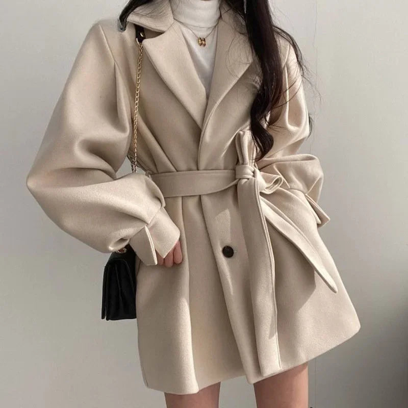 Thickened Wool Coat for Winter