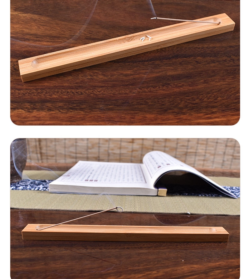 Wood Incense Stick Holder