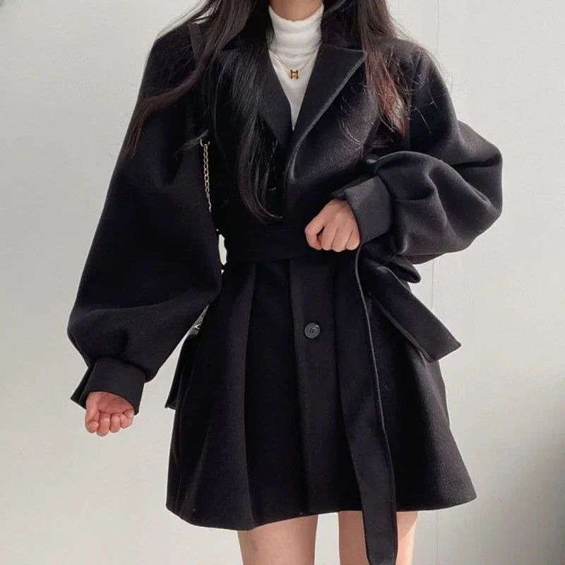 Thickened Wool Coat for Winter