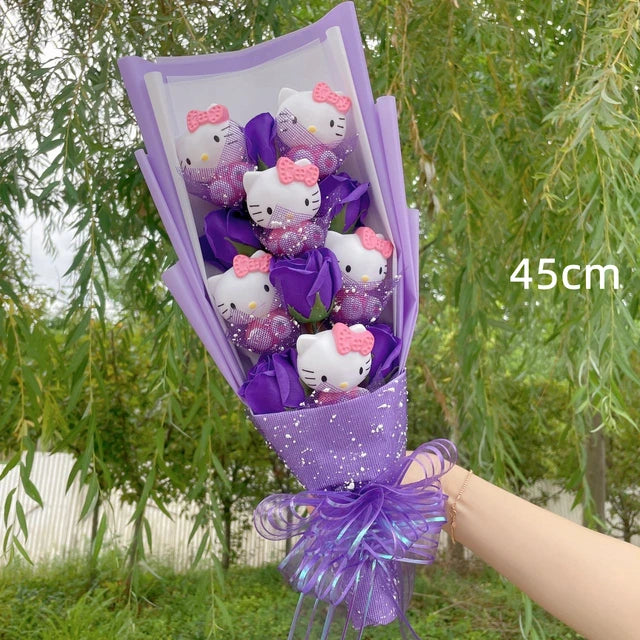 Plush Dolls  Flower Bouquet