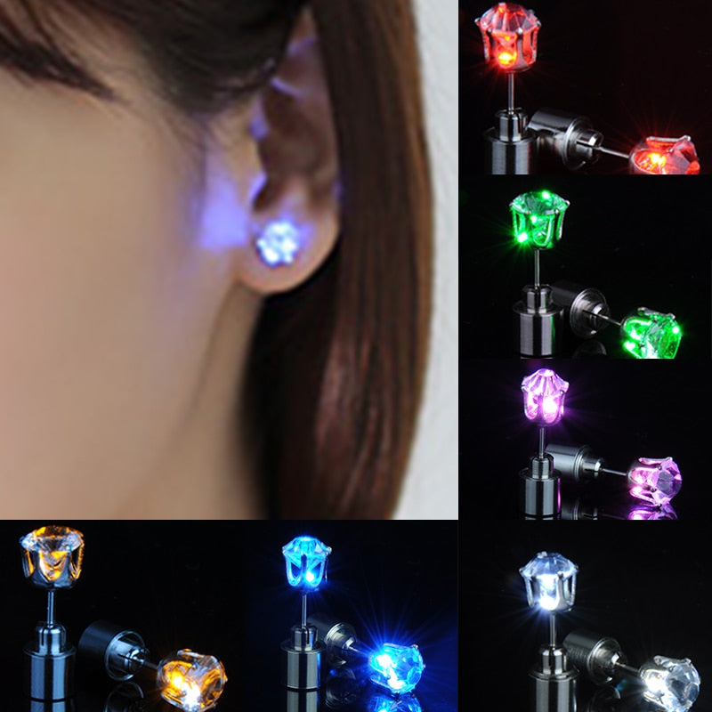 LED Glowing Crystal Earrings – Dorian's Top Selling Products