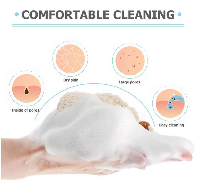 Exfoliating Soap Bag