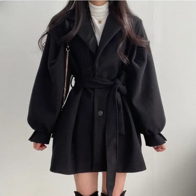 Thickened Wool Coat for Winter