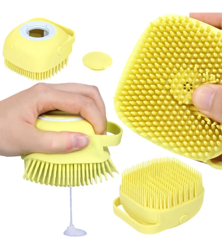 Soft Dog Bath Brush