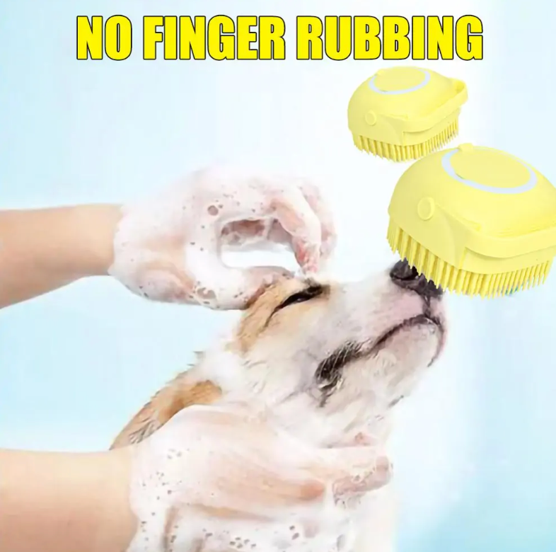 Soft Dog Bath Brush